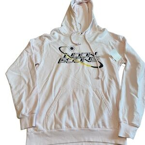 Noon Goons light pink logo hoodie
